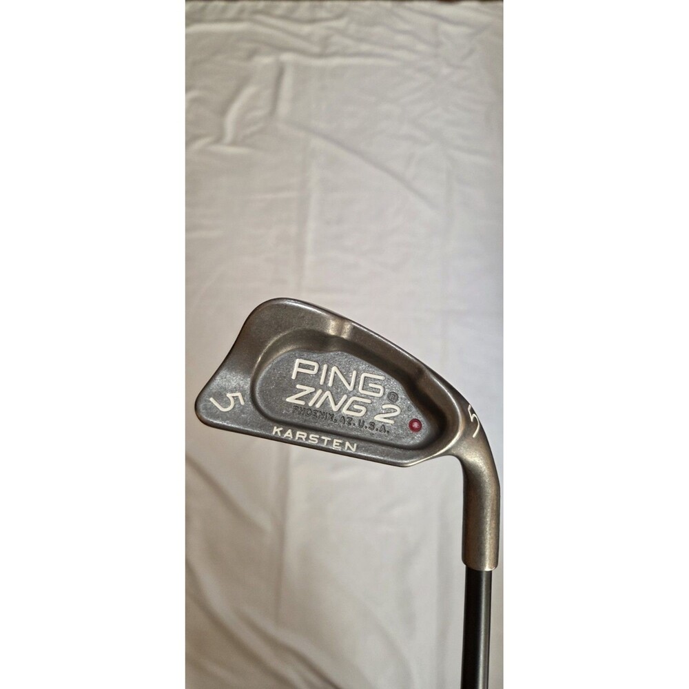 Ping Zing 2 Red Dot 5-Iron RH Stainless Steel JZ Shaft Reg Flex Golf Club